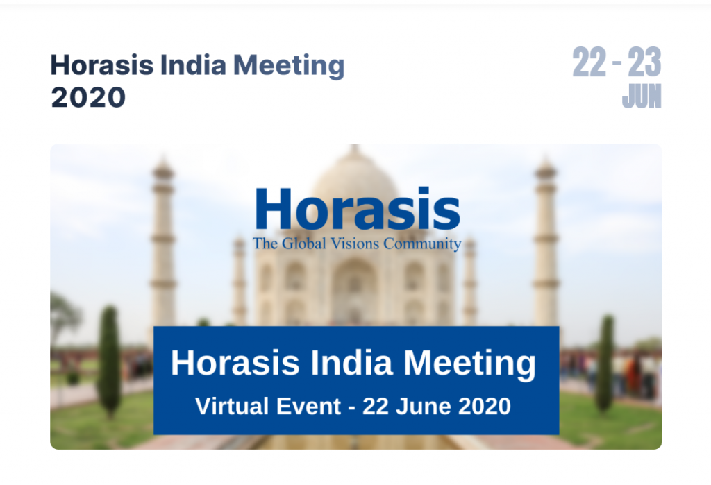 Jun 22 – 23, 2020 – Horasis India Meeting