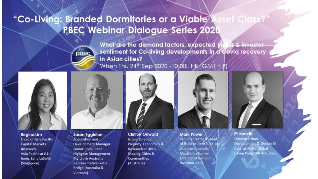 PBEC Webinar: Investing in Real Estate – Demand for Co-Living in Asia