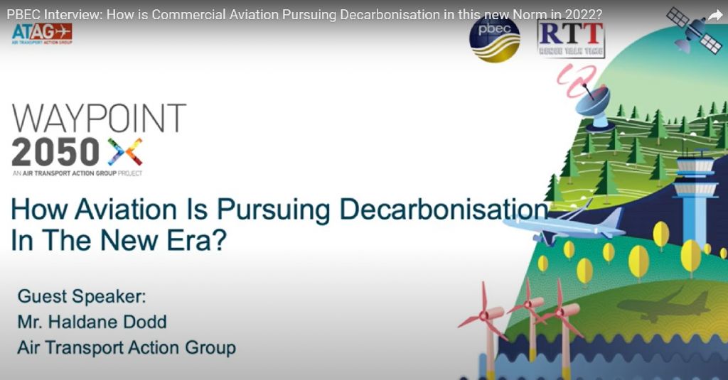 How is Commercial Aviation Pursuing Decarbonisation in this new Norm in 2022?