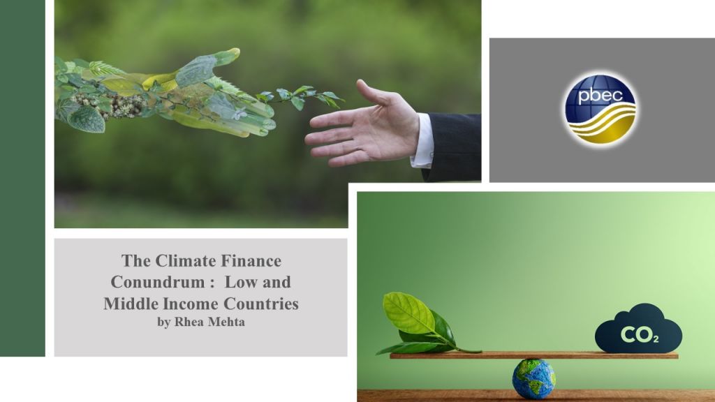 The Climate Finance Conundrum – Focusing on Low & Middle Income Countries