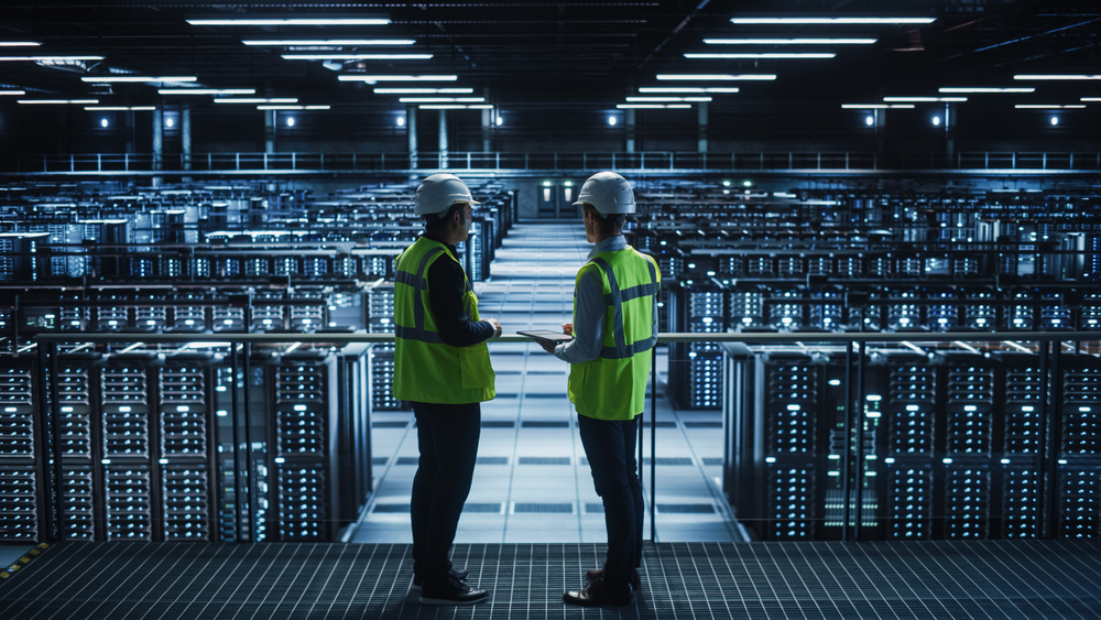 How is Asia doing in terms of its digital infrastructure?