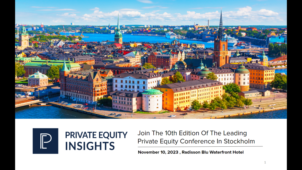Upcoming PE Insights European conferences in Q4 2023