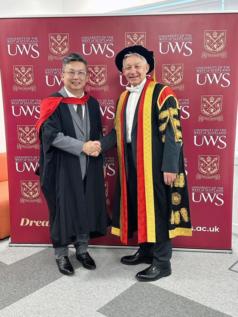 PBEC Member Datuk Adam Yee receives MA in Business Administration – Nov 2023